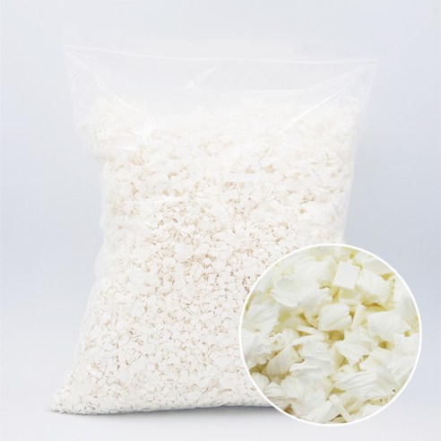 부조 흰색 펄프 뽀글이 종이베딩 2kg, 단품, 단품