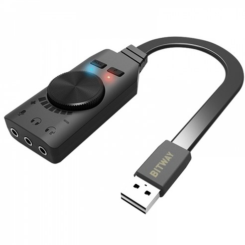 엠지컴/비트웨이 USB 7.1 사운드 카드 GS3