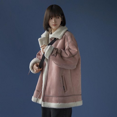 YY 여성 면직물 코트 일본 오토바이 새로운 겨울 코튼 패딩 코트 양털 안감 양고기 코트 코튼 패딩 코트