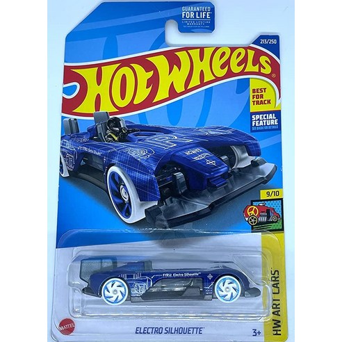 Hot Wheels 2022 일렉트로 실루엣 HW 아트 카 9/10 블루 213/250 - 장식소품 | 쿠팡