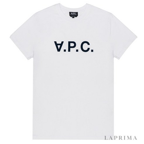 [아페쎄] 라프리마 [A.P.C.] VPC 로고 남성 반팔티 COBQX-H26586-IA