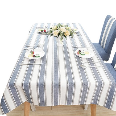 탄성 식탁 의자 커버 두꺼운 가구 결합 된 식당 의자 호텔 의자 커버 의자 커버 패브릭 현대 단순함, 블루 6 개의 의자 커버  식탁보, 45x48cm