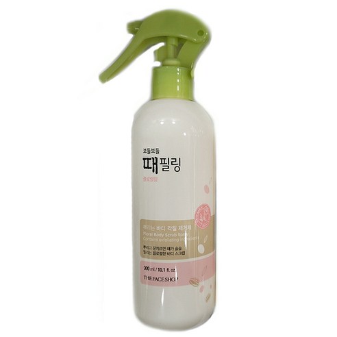 더페이스샵 보들보들 때필링 바디 각질 제거제, 1개, 플로럴향, 300ml