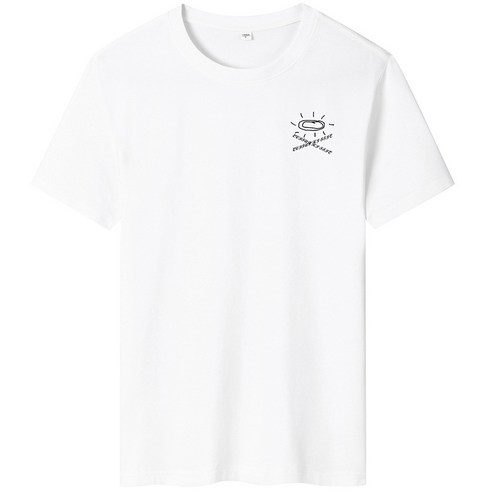 반팔 티셔츠 남자 2021 여름 새로운 남성 반팔 간단한 캐주얼 루스 라운드 넥 티셔츠 셔츠 남성 의류