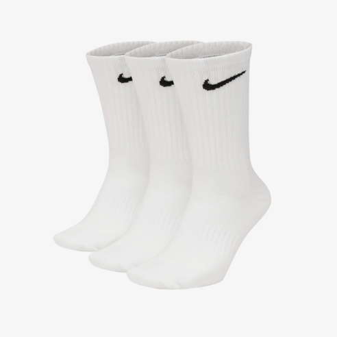 발끝까지 스타일을 완성하는 나이키 라이트웨이트 장목 양말 3켤레 세트