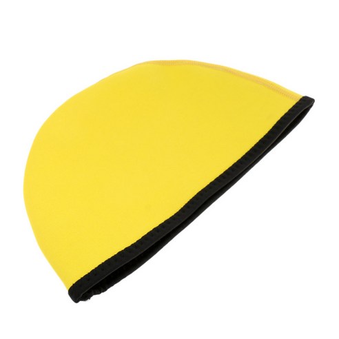 사이클링 서핑 카약 수영 걷기를 위한 2mm 네오프렌 잠수복 비니 모자 두건, 옐로우