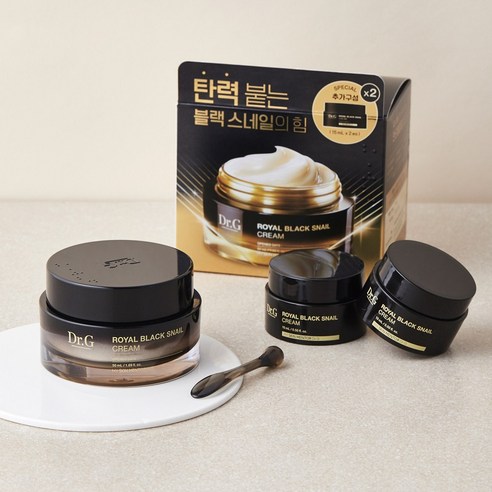 닥터지 로얄 블랙 스네일 크림 50ml + 15ml + 15ml, 12세트