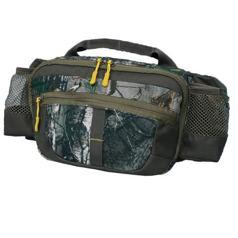 Molle 슬링 팩 가방 하이킹 패니 팩 허리 가방 카메라 가방 MOLLE 스포츠 장비 보관 캐리어 케이스 캠핑 하이킹, 9.84x7.4x6.3inches, 옥스포드 헝겊, 위장