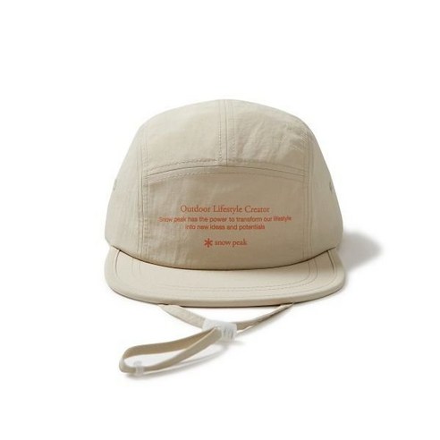 스노우피크 어페럴 SNOWPEAK APPAREL S23SUCCC13 캠플 캠프캡 Beige S23SUCCC13BG 169164