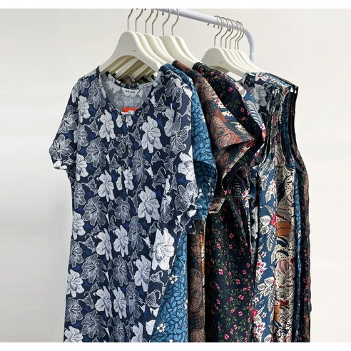 통기성 뛰어난 세련된 여름용 인견 원피스