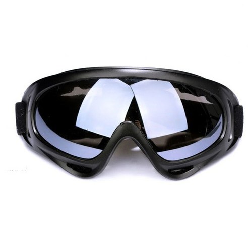 [ZQ] 방진 방풍 레이싱 안경 Motocross 오토바이 고글 Atv 도로 자전거 안경 Uv400 Sunglassess 고글 Md01, 투명, 하나