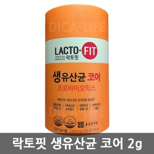 업그레이드! 종근당 약건강 생유산균 락토핏 코어 LACTO-5X 2g 60포 1통 GWF0090, 상세페이지 참조, 상세페이지 참조, 상세페이지 참조, 상세페이지 참조 Best Top5