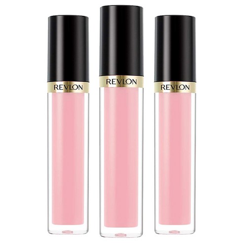레브론 수퍼 러스트러스 립 글로스 3.8ml, Sky Pink, 3개