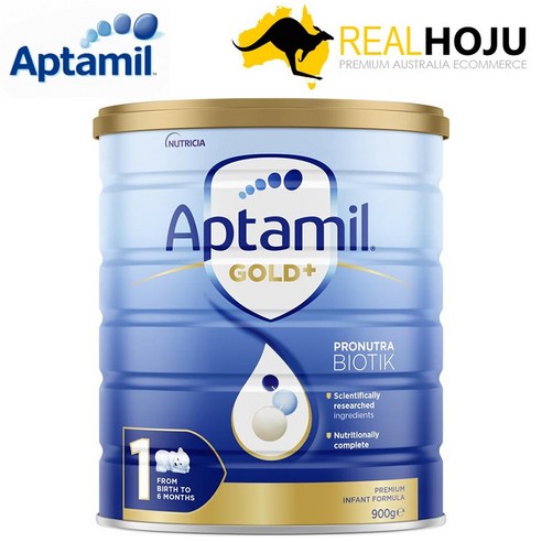 [호주배송] 압타밀 골드 분유 Aptamil Gold+ Milk Formula, 900g, 3개