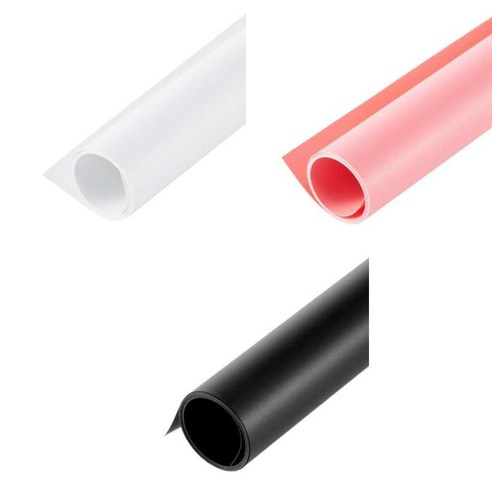 방수 3Pcs 스튜디오 배경막 사진 단단한 배경 PVC, 50 × 50cm, 설명한대로, PVC + PVC