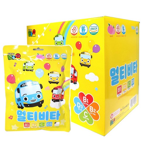 타요 아이비타C 플러스 아연 10p, 복숭아향, 1개
