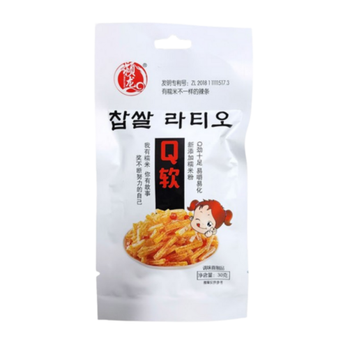 웨이룽 서현유통 라툐 라티아오 다맨진 중국간식 쫀드기