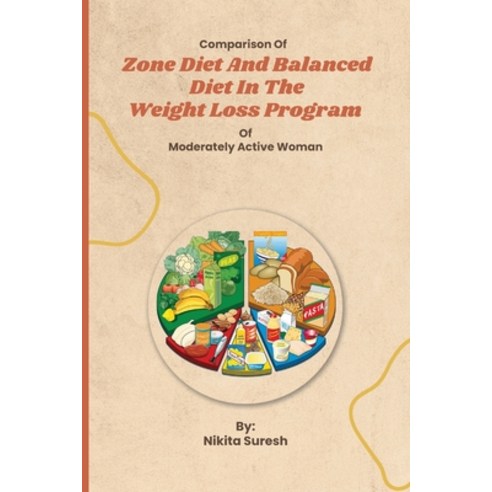 (영문도서) Comparison of Zone Diet and Balanced Diet in the Weight Loss Program of Moderately Active Woman Paperback, Independent Author, English, 9786297020488