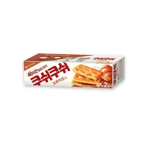 오리온 쿠쉬쿠쉬 크루아상, 65.6g, 5개