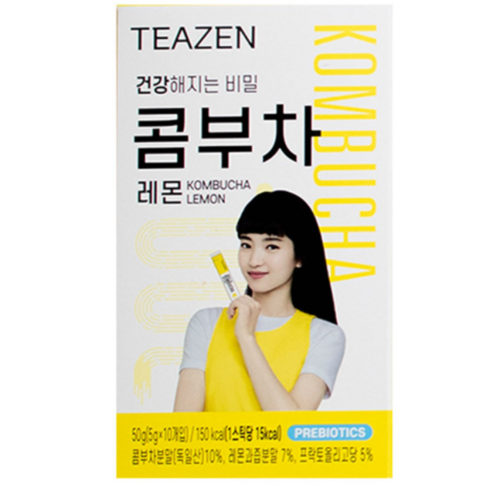 콤부차의 향긋한 레몬 향연, 티젠 콤부차 레몬