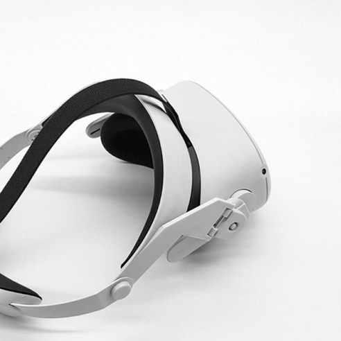 Oculus Quest 2 화이트 액세서리 용 조정 가능한 VR 헤드 스트랩 헤드 밴드, 190x170x100mm, 플라스틱