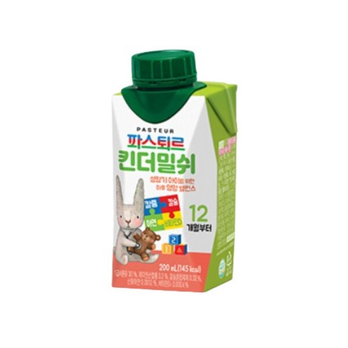 킨더밀쉬 12개월부터 200ml x 36개