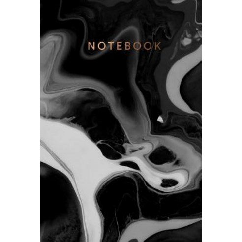 (영문도서) Notebook: Beautiful black marble &#9733; Personal notes &#9733; Daily diary &#9733; Office su... Paperback, Independently Published, English, 9781093833980