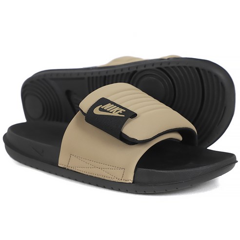 나이키 OFFCOURT ADJUST M SLIDES 발등 발볼 조절 스트랩 쿠션 슬라이드 슬리퍼