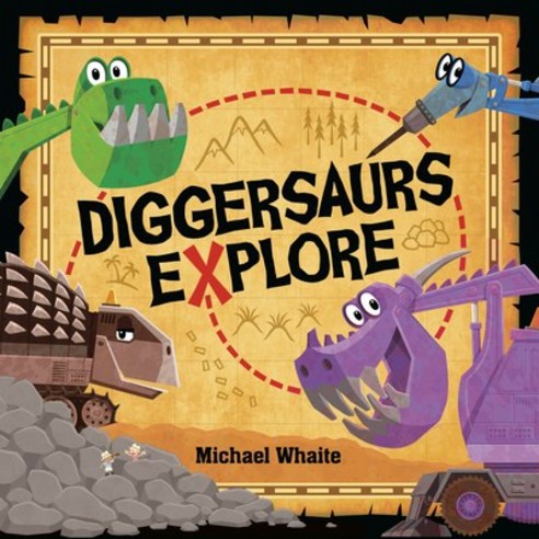 Diggersaurs Explore Board Books, Random House Books for Young Readers