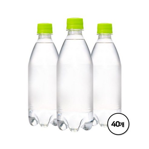 풀무원 탄산수 브리지톡 플레인eco(무라벨) 500mL X 40병, 40개