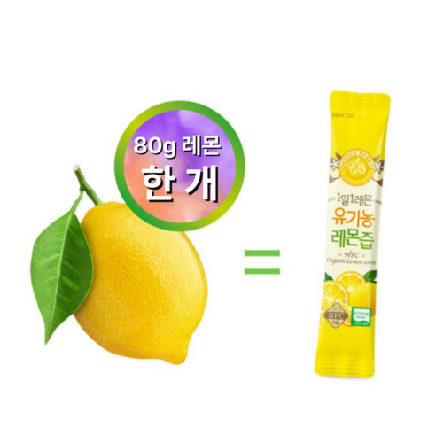 건강한 생활 방식을 위한 1일 1레몬의 간편함