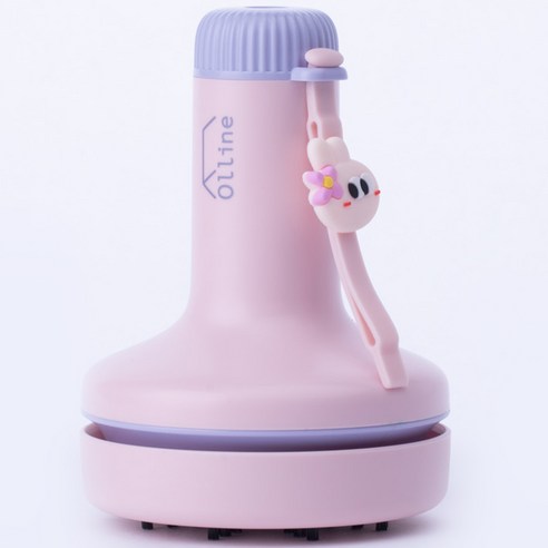올리네 책상 지우개 충전식 청소기, 핑크, 4개