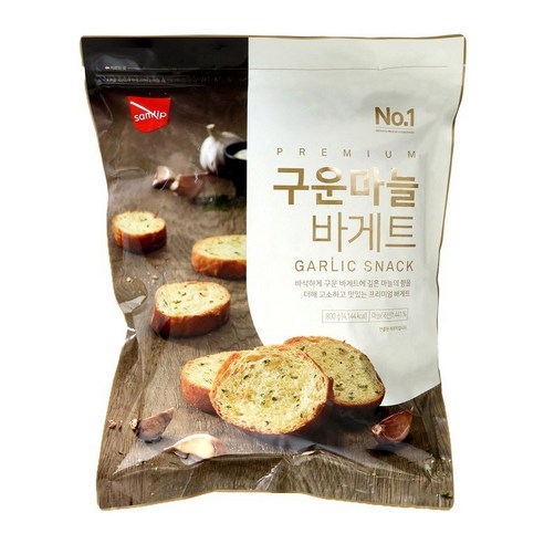 삼립 구운마늘 바게트 800g, 1개