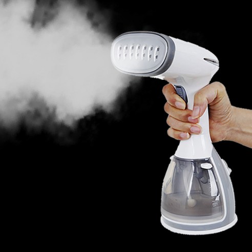 쿠빈 핸디형 미니 여행용 스팀다리미, 블랙&레드 (한정수량300대)