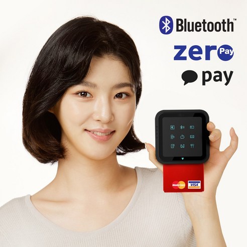 무선신용카드단말기, 휴대용 카드결제의 혁신 블루투스휴대용카드단말기