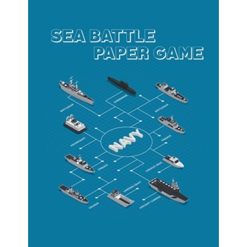 Sea Battle Paper Game: Activity Book for Children and Adults Battleship Paper Game Grid Sea Battle... Paperback, Fodor Ioan Sergiu, English, 9780210094839