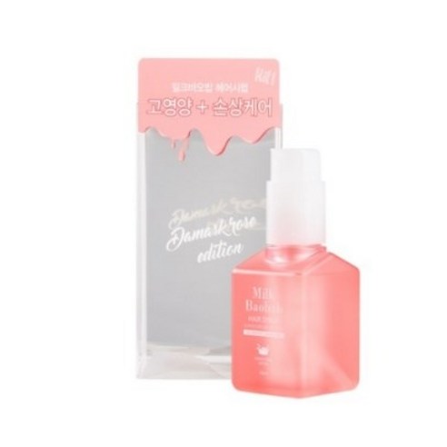 밀크바오밥 헤어시럽 에센스 다마스크로즈, 100ml, 2개