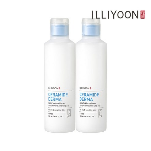 일리윤 세라마이드 더마 보습 스킨, 180ml, 2개