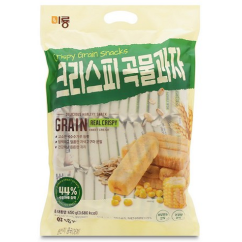 [달콤진] 미룡 크리스피 곡물과자, 650g, 1개