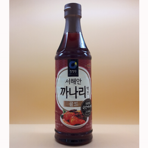 청정원 대상 까나리액젓골드 1kg 흑돼지김치찌개 무생채 미역국 볶음요리, 1개