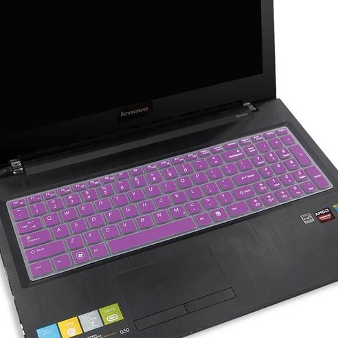 레노버 아이디어패드 실리콘 키보드 커버 프로텍터 Y570 Y570N Y570NT Y570P Y570I G560 G 560 G565 G560A G565A G560E G560L, [05] purple