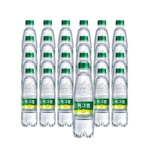 씨그램 350ml 24pet 8종 플레인 레몬 라임 애플 비타자몽 탄산수 하이볼만들기, 24개