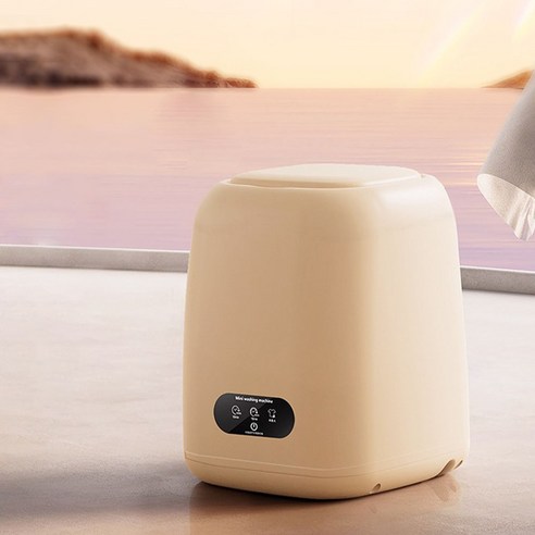 시간과 공간을 절약하는 스마트한 소형 세탁기