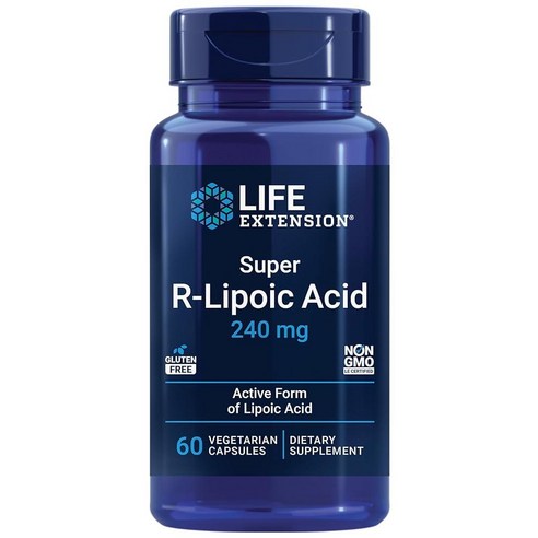 라이프 익스텐션 슈퍼 R Lipoic 리포산 240mg, 90 Count (Pack of 1)