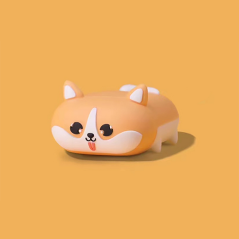 듀벨럽 에어팟 프로 케이스, 04메롱시바견, AirPods Pro