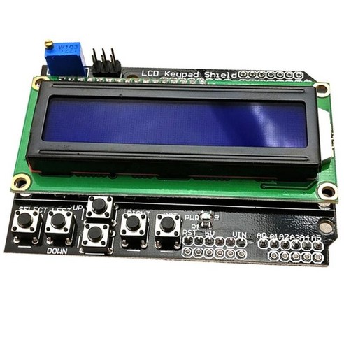 LCD1602 LCD 키패드 보호 패널 파란색 백라이트용, 100x60x10mm, 설명, 아크릴