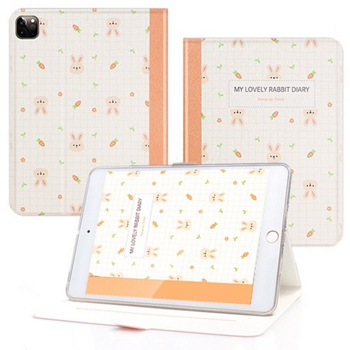 TaVely 갤럭시탭A8 10.5 SM X200 X205 케이스, RABBIT