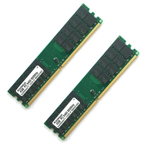 노 브랜드 2X 용 AMD PC 액세서리용 RAM DDR2 4Gb 800MHz 800 메모리 4G, 없이, PC 액세서리