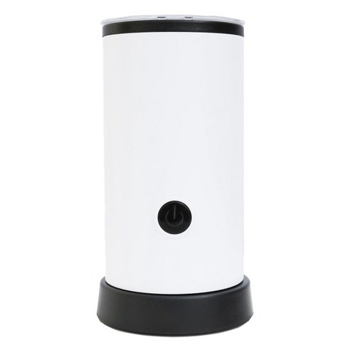 AFBEST 자동 우유 거품기 커피 컨테이너 부드러운 거품 카푸치노 메이커 전기 eu 플러그, 하얀