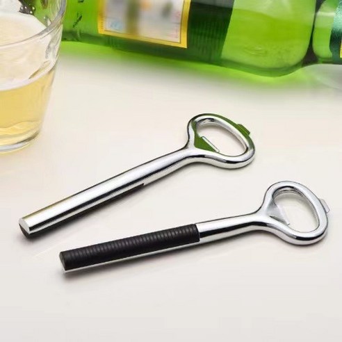 KORELAN스테인리스강색 맥주 병 따개 창의 맥주 병따개 열쇠 단추 병 따개 맥주 병 따개, 블랙. - 맥주.